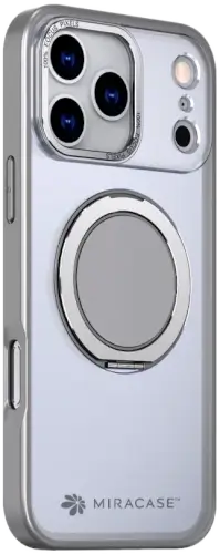 חיפוי לסמארטפון MIRARING אפור iPhone 17 Pro Max Miracase