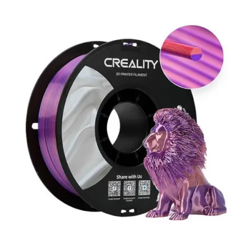 סליל הדפסה למדפסת תלת מימד CR-Silk 1.75mm PLA 1KG CREALITY
