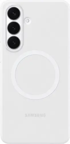 כיסוי סיליקון מגנטי עבור Galaxy S26 Plus - לבן Samsung