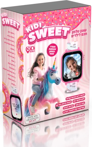 שעון חכם LBS 4G לילדים Kidiwatch Sweet Kidiwatch - שעונים חכמים לילדים
