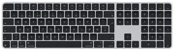 מקלדת אלחוטית עם לוח מקשי ספרות וכפתור Touch ID Magic (USB–C) Apple