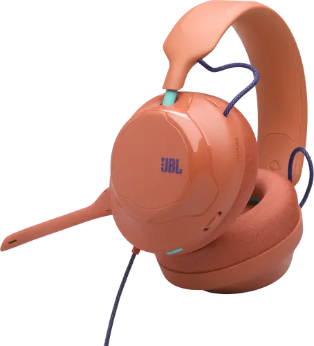אוזניות גיימינג חוטיות Quantum 120 - כתום JBL