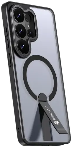 חיפוי לסמארטפון MIRASTAND שחור Galaxy S26 Ultra Miracase