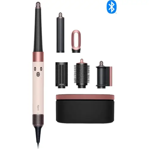 מעצב שיער ™Dyson Airwrap i.d HS08 בצבע אדום קטיפה גולד Straight+Wavy Dyson