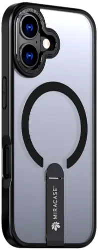 חיפוי לסמארטפון MIRASTAND שחור iPhone 17 Miracase