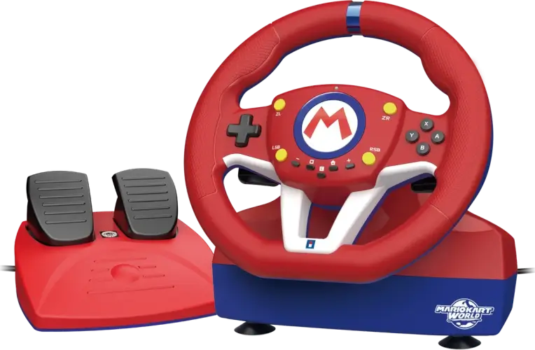 הגה ודוושות Mario Kart Racing Wheel Pro Mini HORI
