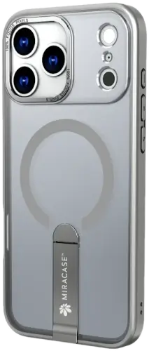 חיפוי לסמארטפון MIRASTAND אפור iPhone 17 Pro Miracase