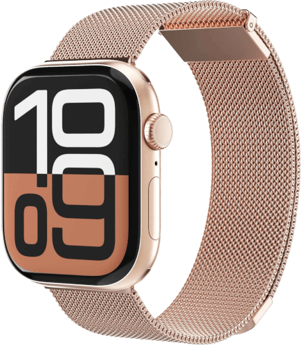 רצועה לשעון חכם Apple Watch Milanese Loop 2 - 40 | 41 | 42mm רוז גולד Vonmählen