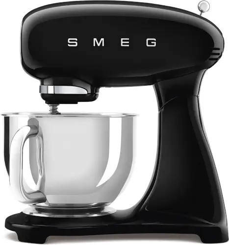 מיקסר עומד 800W 4.8L סגנון שנות החמישים SMF05BLEU - שחור Smeg