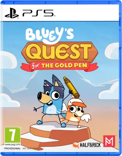 Bluey's Quest For The Gold Pen עבור PlayStation 5 Playstation - PS5