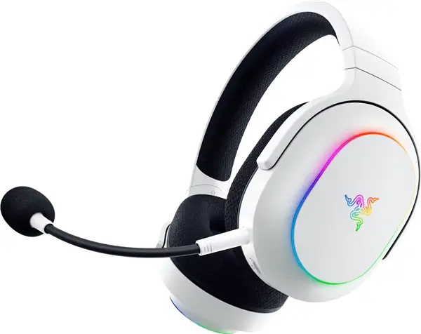 אוזניות גיימינג אלחוטיות BARRACUDA X CHROMA Razer - לבן
