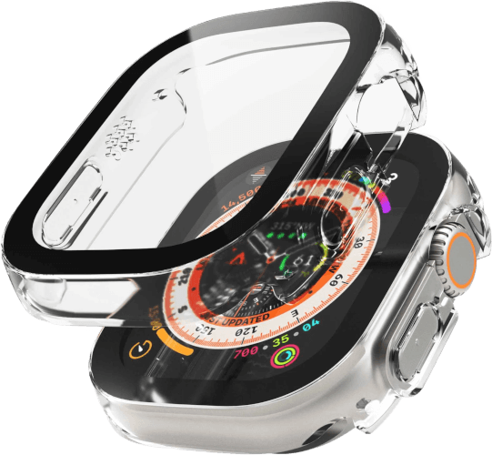 כיסוי לשעון חכם Apple Watch Thin Case For Ultra 1\2 49mm שקוף Vonmählen