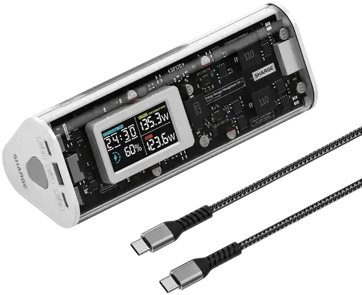 סוללת גיבוי Shargeek 170 24,000mAh Sharge