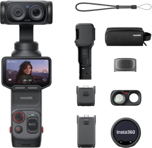 מצלמת גימבל Luna Ultra - Creator Combo Insta360