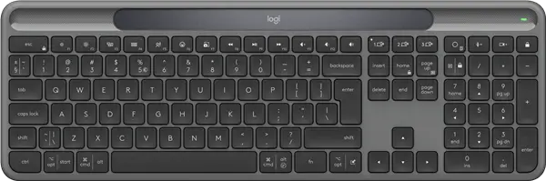 מקלדת אלחוטית עם טעינה סולארית Signature Slim Solar+ K980 Logitech