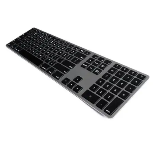 מקלדת אלחוטית Wireless Aluminum
