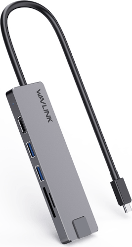 מתאם מיני רב־תכליתי USB‑C ל‑ 4K HDMI WL-UHP3409 Pro WAVLINK