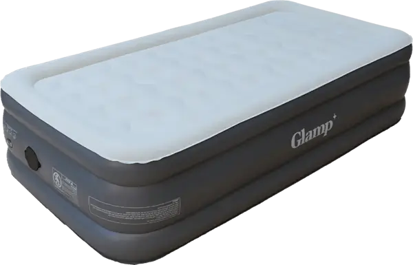 מזרן יחיד עבה מתנפח GTSAB46 - אפור כהה \ בהיר Glamp