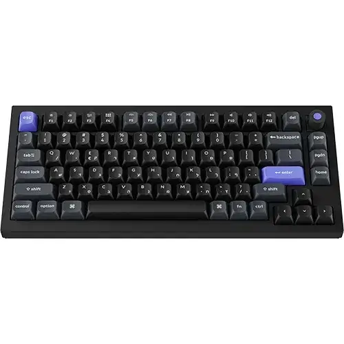 מקלדת גיימינג מכנית אלחוטית Q1 HE 8K Magnetic Switch RGB Keychron