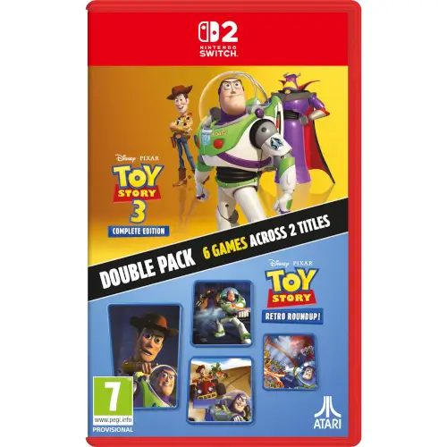 Toy Story: Retro Roundup! + Toy Story 3 Complete Edition Double Pack עבור Nintendo Switch 2 Nintendo Switch