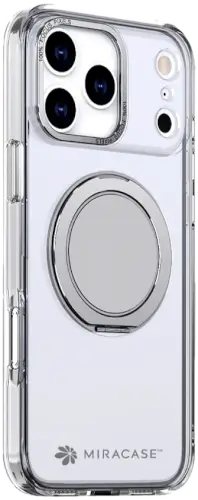 חיפוי לסמארטפון MIRARING שקוף iPhone 17 Pro Max Miracase