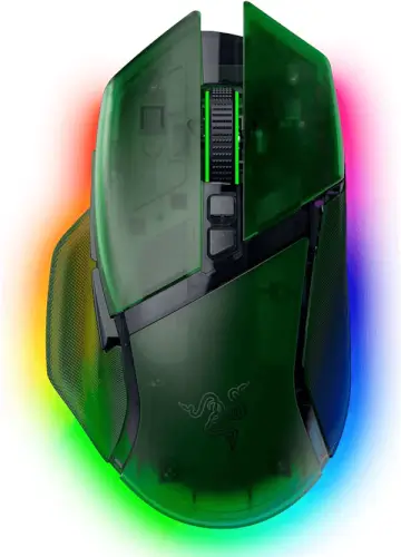 עכבר גיימינג אלחוטי BASILISK V3 PRO 35K Razer - ירוק פנטום
