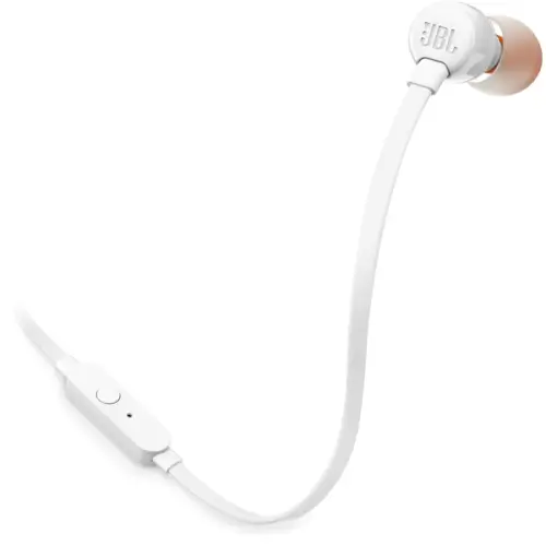 אוזניות אלחוטיות Tune 110 JBL - לבן