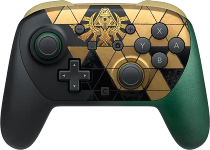 בקר מקורי Pro Controller עבור Nintendo Switch 2 The Legend of Zelda 40th Anniversary Edition Nintendo Switch