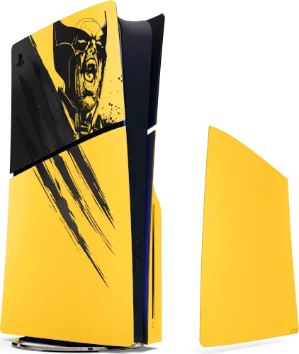 כיסוי מקורי לקונסולה Marvel's Wolverine - Battlle Yellow Playstation - PS5