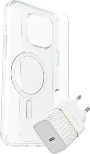 ערכת חיפוי + מגן מסך + ספק כוח 30W 78-81435 Symmetry iPhone 16 Pro OtterBox
