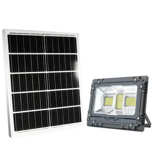 תאורת הצפה סולארית 500W 18000Mah 3000K NEWTEC