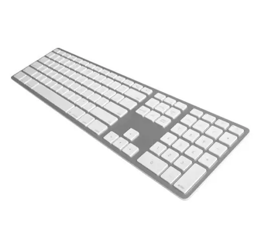 מקלדת אלחוטית Wireless Aluminum