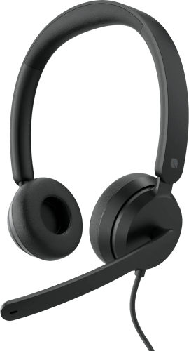 אוזניות חוטיות עם מיקרופון Modern USB-C Headset - שחור Incase - Designed by Microsoft