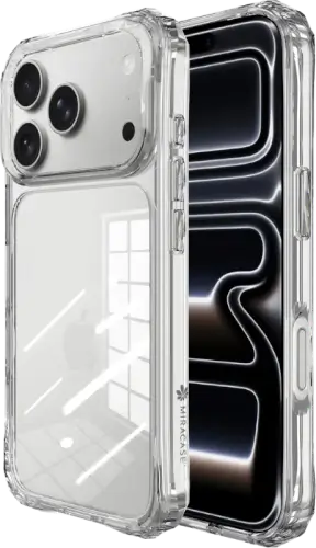 חיפוי לסמארטפון MIRAPUREX שקוף iPhone 18 Pro Miracase