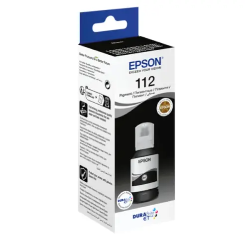 בקבוק דיו 112 EcoTank Pigment Black ink bottle Epson 