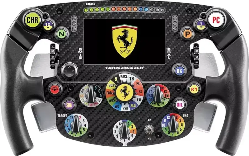 תוסף הגה לבסיס סימולטור מרוצים Formula Wheel Add-On Ferrari SF-25 Edition Thrustmaster
