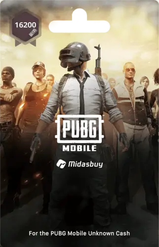 כסף וירטואלי Unknown Cash - 16200 Value PUBG Mobile