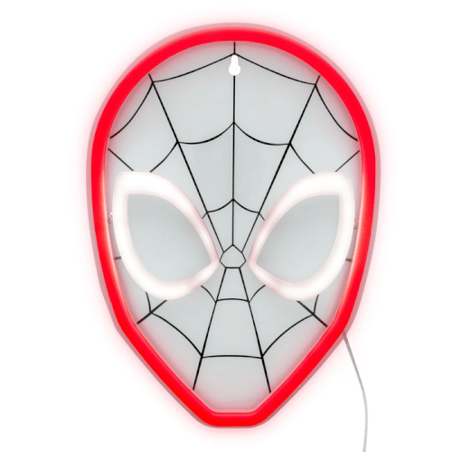 מנורת "מסיכה" לתלייה Spider-Man Wall Mountable LED Neon Light PALADONE