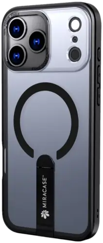 חיפוי לסמארטפון MIRASTAND שחור iPhone 17 Pro Miracase
