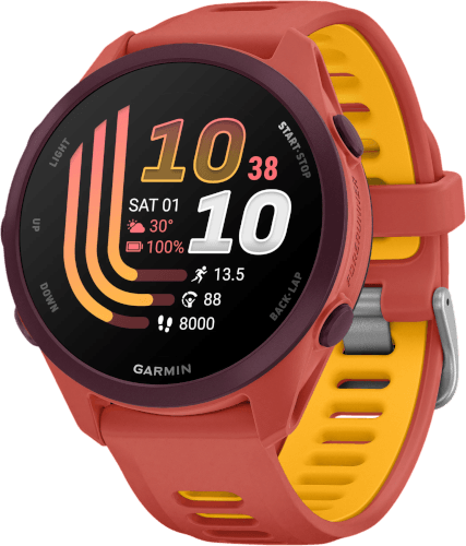 שעון ספורט חכם Forerunner 170 Music - שחור/צהוב גרמין - Garmin