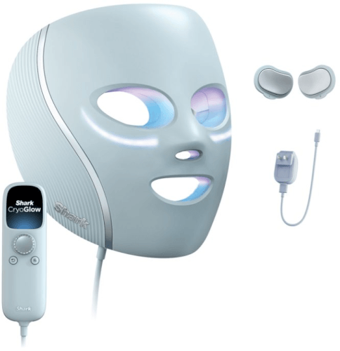 מסכת LED טיפולית לעור הפנים CryoGlow FW312EU Shark