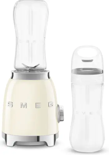 בלנדר ספורט סגנון שנות החמישים PBF01CREU - שמנת Smeg