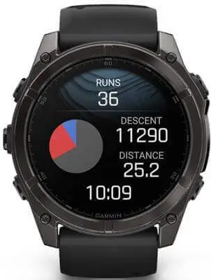 שעון חכם  Fenix 8 Amoled גרמין - Garmin