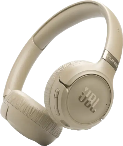 אוזניות אלחוטיות עם ביטול רעשים Tune 680NC - בז' JBL