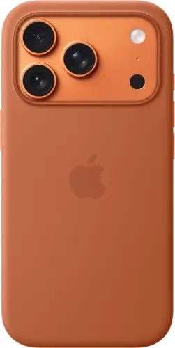 כיסוי סיליקון עם MagSafe עבור iPhone 17 Pro - כתום Apple