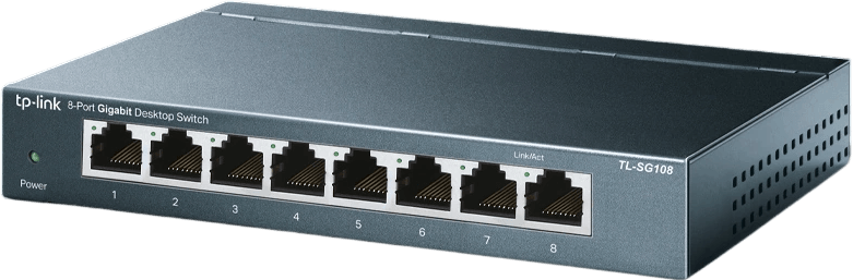 מתג שולחני  SG108 8-Port Gigabit TP-Link