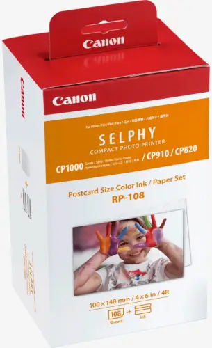 סט דיו ו-108 דפים  RP-108 Canon - קנון