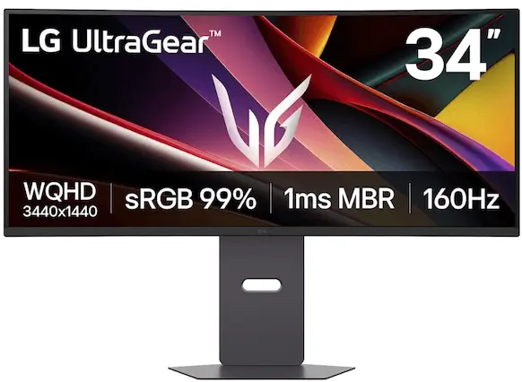 מסך גיימינג קעור ‎34"‎ UltraGear 34G600A-B LG