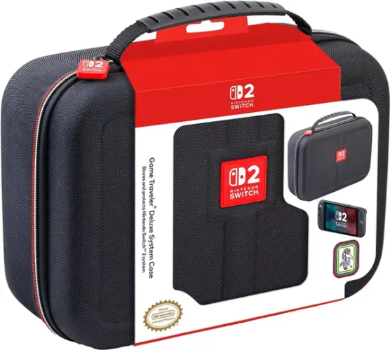 נרתיק נשיאה והגנה RDS ל-Nintendo Switch 2 - גודל XL שחור Nacon