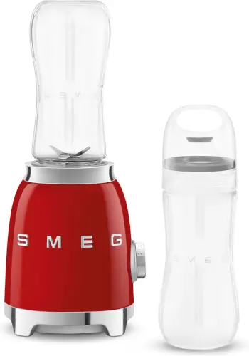 בלנדר ספורט סגנון שנות החמישים PBF01RDEU - אדום Smeg